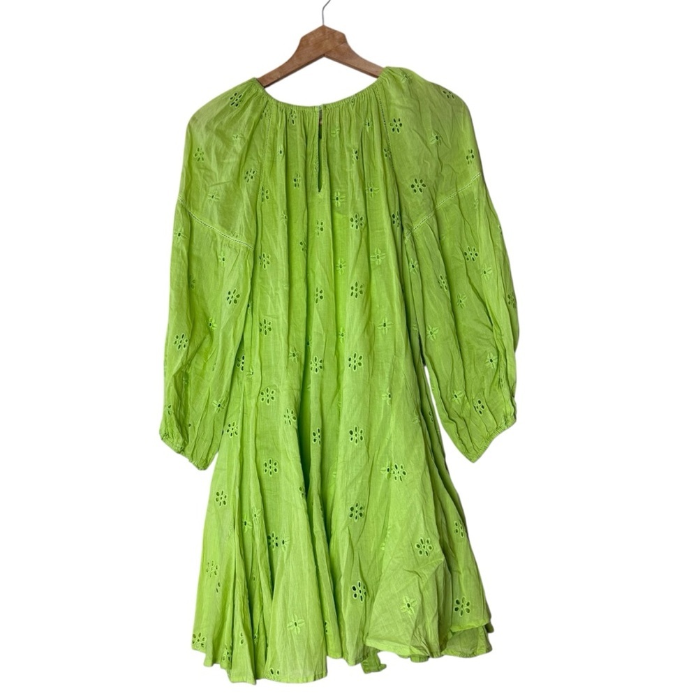 Velvet by Graham & Spencer Gracie Eyelet Embroidered Mini Dress New with tags